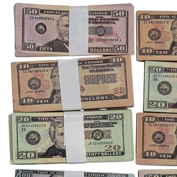 Zuru Mini Brands Money Cash Dollar Bills Lot - Picture 2 of 9